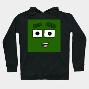 Number Block 4 Face Design Hoodie